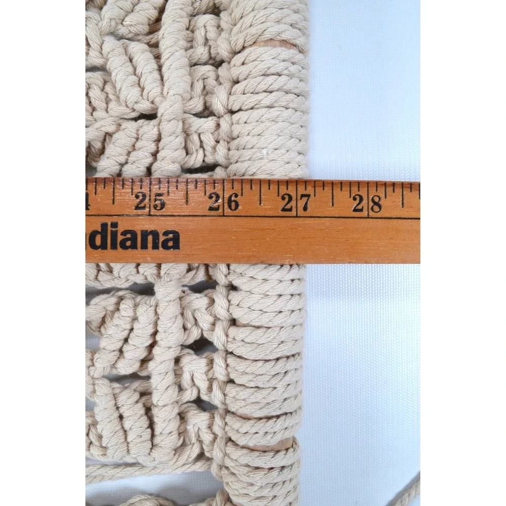 Beige Boho Macramé Wall‎ Hanging 34